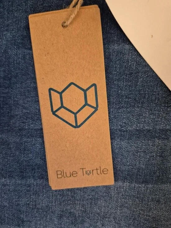 Women's High-Waisted Distressed Skinny Jeans Size 16 by Blue Turtle - Picture 9 of 12